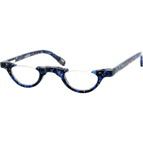 Leesbril Eyebobs Topless 2110-Blauw gevlekt-+1.00