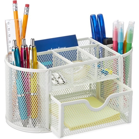 Bureau organizer office desk organizer - pennenbakje - pennenhouder - bureau organizer - premium kwaliteit - ruimtebesparend