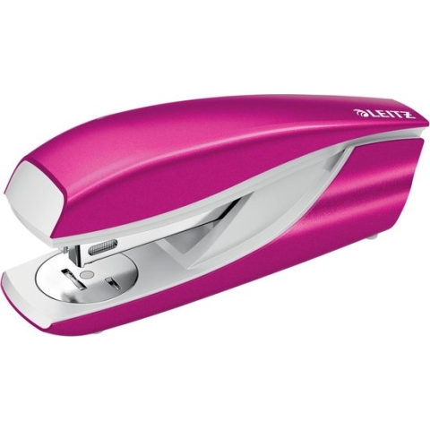 Leitz NeXXt WOW 5502 nietmachine, roze metallic, op blister 6 stuks