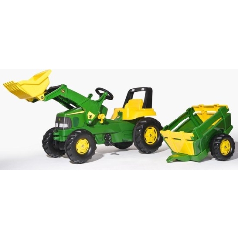 Rolly Toys Tractor JD Met Lader En Aanha
