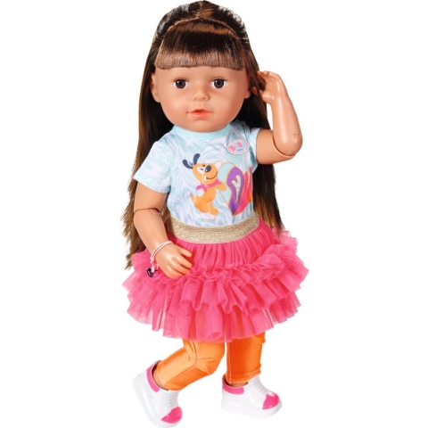 BABY born - Zus Brunette Play & Style - 43cm - Babypop