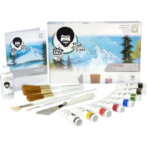 Bob Ross Starter Pakket - Master Paint Set - Schilderset - 15 Delig