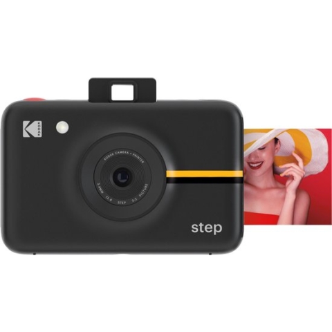 Kodak - Kodak Step Instant Print Touch Digital Camera - Black
