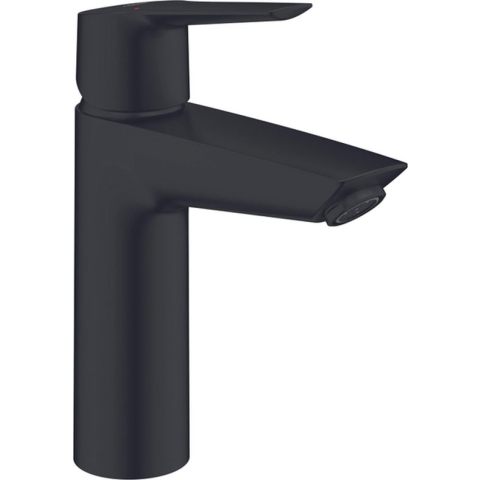 GROHE QuickFix Start Wastafelkraan - M-Size - Push Open - Mat Zwart