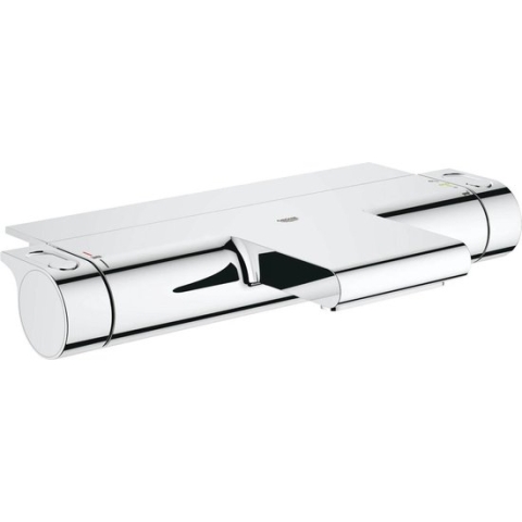 GROHE Grohtherm 2000 New Thermostatische Badkraan - 15cm - CoolTouch - met tray - chroom - 34464001