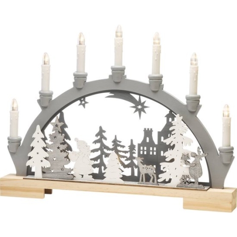 Kerstboog Konstsmide Holzsilhouette 3260-320 LED vast ingebouwd N/A Warmwit N/A