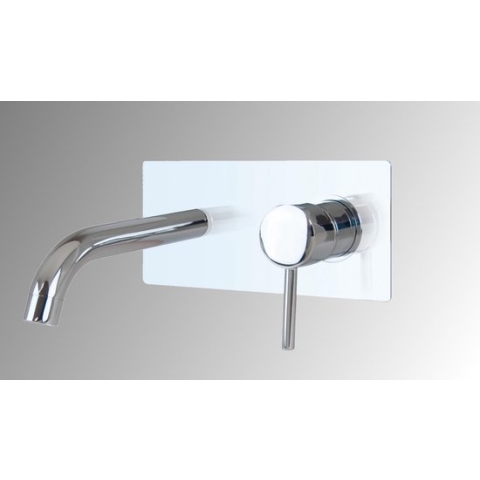 Inbouw wastafelkraan Mercurius chroom