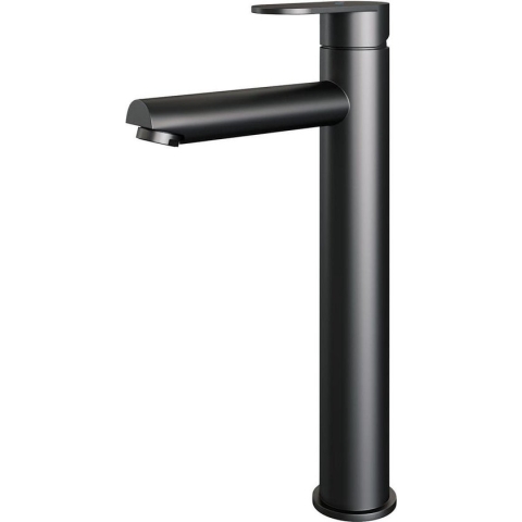 Brauer BlackEdition Wastafelmengkraan opbouw - hoog - model C - mat zwart