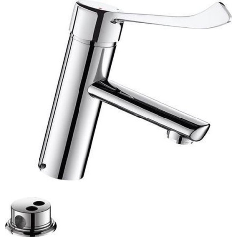 Wastafelmengkraan EP BIOCLIP H.85 zonder trekplug z. stopkrn