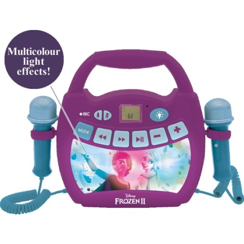 Frozen Disney Karaokeset met microfoons
