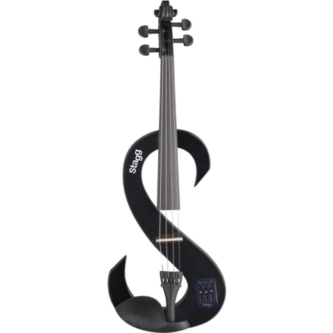 Stagg Electrische viool Zwart EVN 4/4