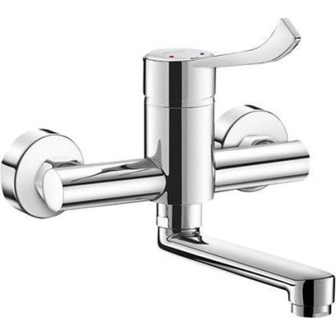 Muurmngkrn Securit EP vr spoelt vaste uitl L150,hyg hend,S-kop