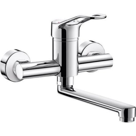 Muurmgkrn Securit EP vr spoelt draaib uitl L150,open gr,S-kop
