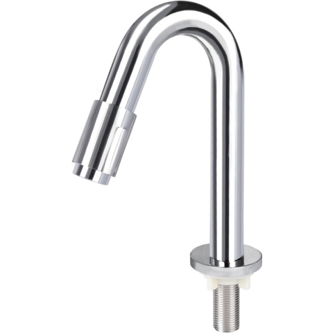 Differnz Fonteinkraan gebogen 19cm chroom