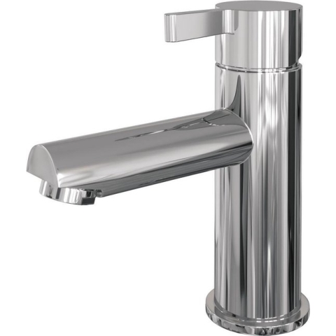 Brauer Chrome Edition wastafelmengkraan met type HD1 greep opbouw ColdStart gepolijst chroom