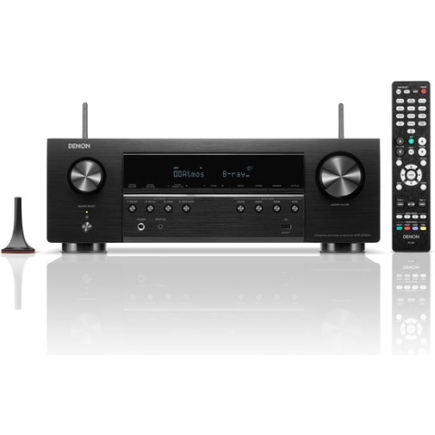 Denon AVR-S 760H - Zwart - 7.2-kanaals 140W 8K AV-receiver met HEOS® Built in
