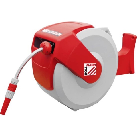 Holzmann Maschinen WSR20PRO Tuinslangwandhouder Rood, Grijs 9.5 mm 20 m 1/2 inch 1 stuk(s)