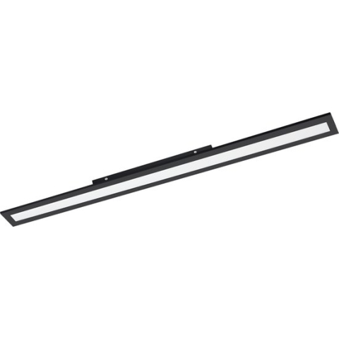 EGLO Salobrena 1 Plafondlamp - LED - 119,5 cm - Zwart/Wit - Aluminium