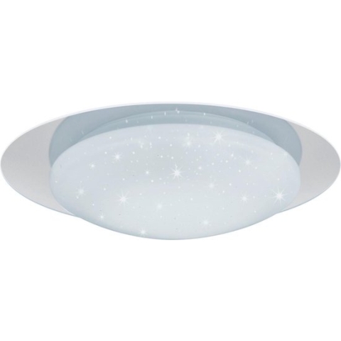 LED Plafondlamp - Plafondverlichting - Torna Frida - 16W - Aanpasbare Kleur - Dimbaar - Rond - Mat Wit - Kunststof