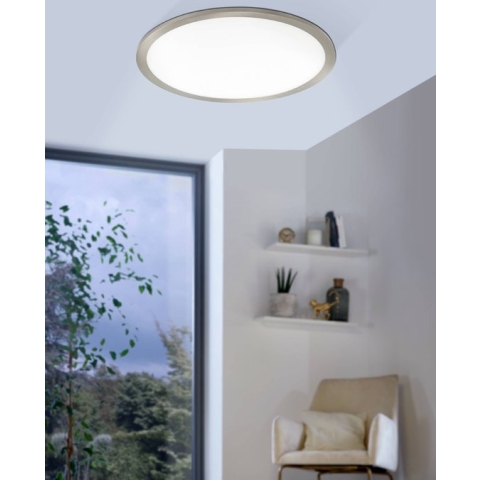 EGLO Fueva Flex inbouwlamp - LED - RVS - 22.5cm - 3000K - flexibele montage