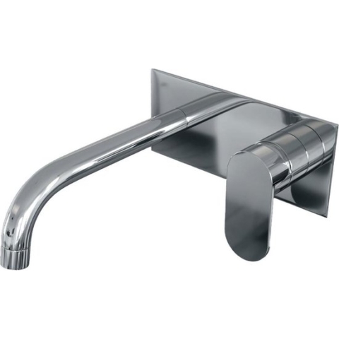 Brauer Chrome Edition Wastafelmengkraan type B3 greep inbouw ColdStart chroom gepolijst