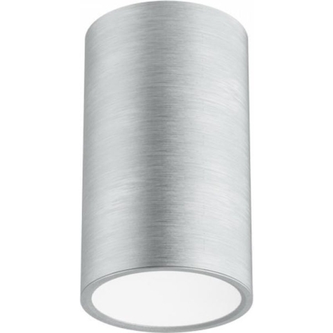 WhyLed plafondlamp | Hoge kwaliteit | Geborsteld aluminium | 230V | E27 fitting | 18W