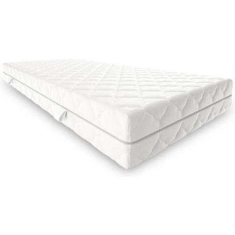 Matras 160 x 200 cm - Hoogte 21cm - Pocketvering matras 160x200 met 7 zones - Ergonomisch - Stevig of medium stevig - Matras 160x200 Tweepersoons - Ademende Matrassen 160 x 200 Koudschuim matras geveerd