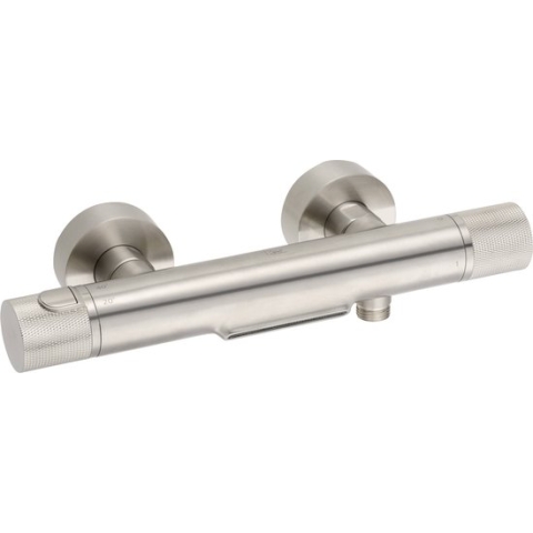 Ben Engraved Cross badkraan thermostatisch RVS-look