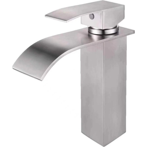 LABOZA- Wave Chroom Wastafelkraan Fontein