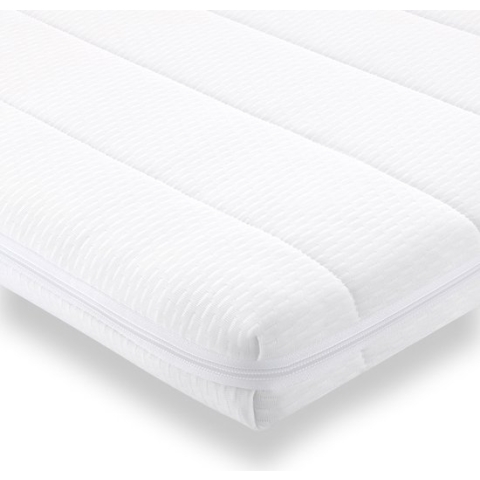 Topper - 180x200 - koudschuim - premium tijk - bed topper - 5 cm hoog - Gemiddeld