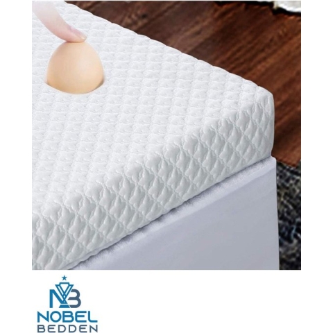 Topper Bamboe Hybrid Koudschuim Gel Topdek - Matras 180x200 let op!! nu 9cm dik ipv 7cm