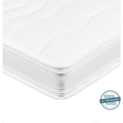 Topdek Matras Topper 3D Tencel - Bamboe Hybrid Topper 12cm dik - 180x200 Topdekmatras Orthopedisch