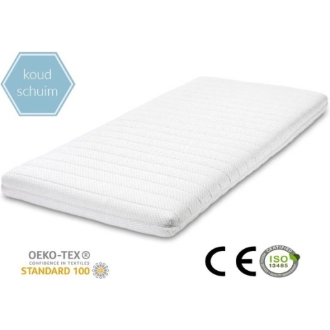 Topper - Topdekmatras - Gel Hybrid Traagschuim 70x200 9 cm dik Actie!!!!