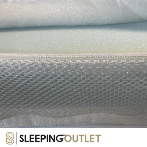 Topper Traagschuim Memoryfoam 180x200 11cm Luxe Bamboo Topdekmatras