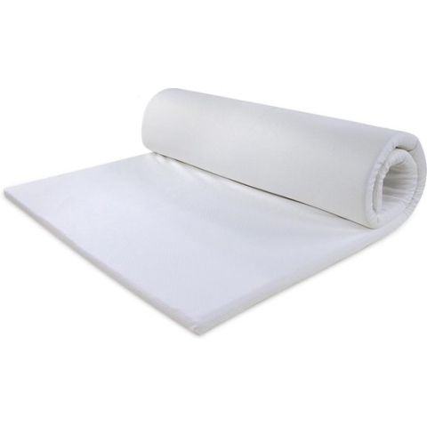 Topdekmatras - Topper 160x200 - HR60 koudschuim - Cooltouch - 10 cm dik - Medium/stevig
