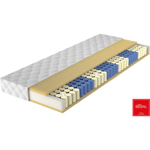 Matras - Pocketveren + 3 cm HR Koudschuim – 110x220x21 cm