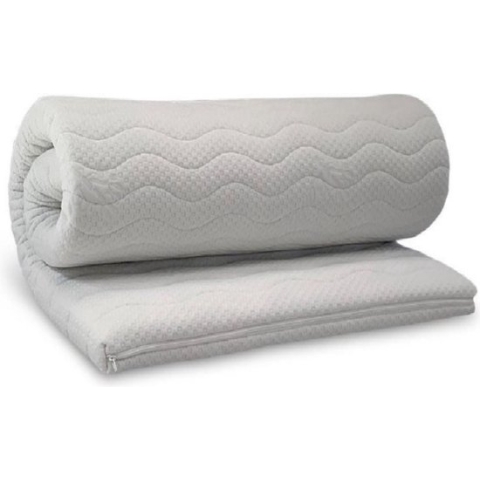 Topdekmatras - Topper - Koudschuim HR50 - Bamboo - Op Maat - 70x65 - 8 cm