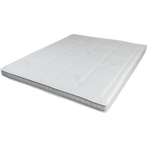 Topmatras Victoria de luxe 3D 160x220x10cm latex zomer en winter zijde
