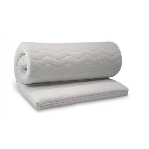 Topdekmatras - Topper - Comfortschuim SG40 - Bamboo - Op Maat - 105x70 - 8 cm