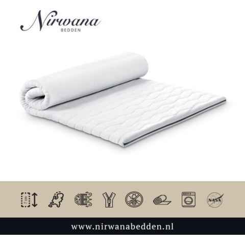 Topdekmatras - Topper 90x190 - Koudschuim HR50 7 cm dik
