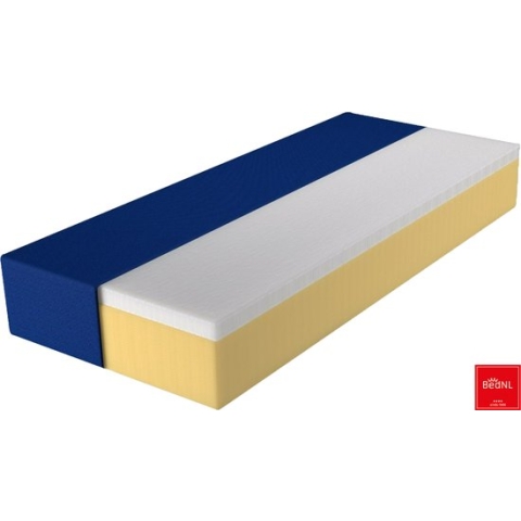 Zorgmatras met waterafstotende hoes – HR Koudschuim + Nasa – 200x220x19