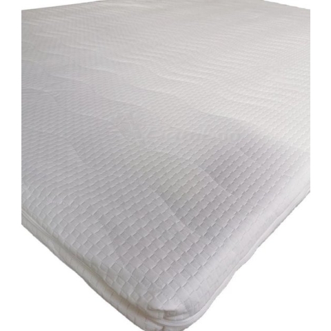 Topdekmatras - Topper - NASA Traagschuim - Bamboo: 140x190 - 9 cm
