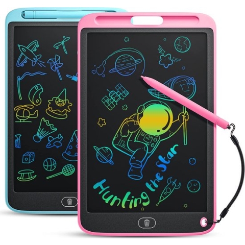 LCD schrijftablet - Speelgoed Voor onderweg - Tekenbord – LCD Schrijfboard – Speelgoedtablet