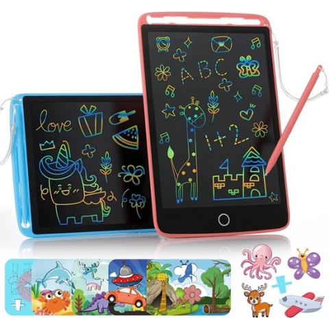 LCD schrijftablet - Speelgoed Voor onderweg - Tekenbord – LCD Schrijfboard – Speelgoedtablet