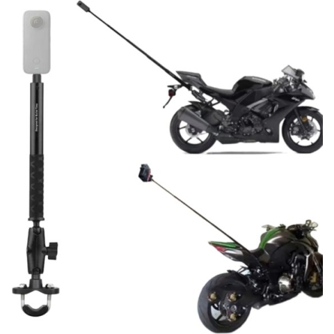 Insta360 Motorcycle Kit - insta360 Motorfiets - Selfistick - Motorcycle - Bike Camera Houder - Motor kit voor Insta360 One X3 X2 X R + Go - Action sports camera accessory - Motorcycle set-