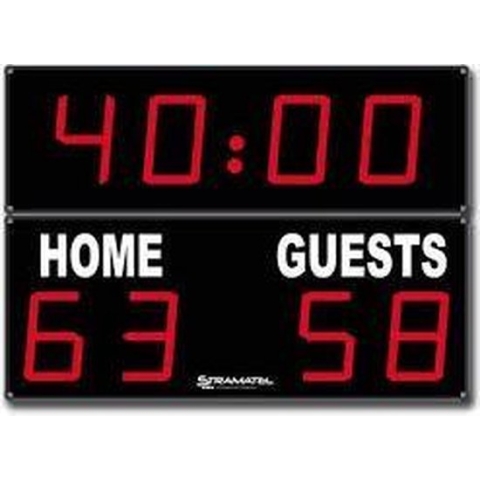 Taktisport Scorebord Voetbal FRC - Scorebord - Digtiaal - Met afstandbediening