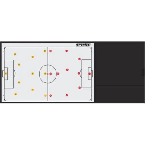 Sportec Voetbal Magnetische Luxe Coachmap 64 X 28 Cm