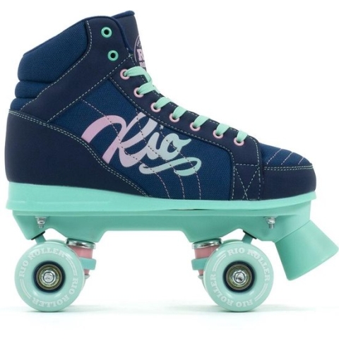 Rio Roller rolschaatsen - Lumina - navy/groen - maat 42