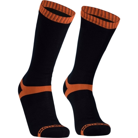 Dexshell - Waterdicht - Thermosokken -  Zwart/Oranje - S