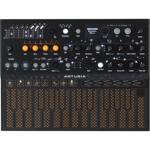 Arturia MicroFreak Stellar LTD - Synthesizer - Zwart